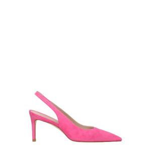 스튜어트 와이츠먼 힐 펌프스 STUART75SUESC424HOTPINK