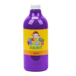 키즈맘아트 미술놀이 핑거페인트 1000ml 낱색 (보라색)