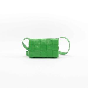 보테가베네타 스몰 카세트백 여성 레더 숄더백 GREEN 그린 717587VCQ713724