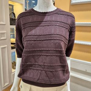[BCBG] 비씨비지 가을24 레이스업 스카시 니트 B4C7K404