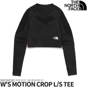 노스페이스 NM5MQ81 여성 모션 크랍 롱슬리브 티 NM5MQ81A