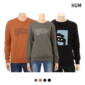 [HUM][HUM]유니) CVC 3단쭈리 아트웍 맨투맨(H173H054A)