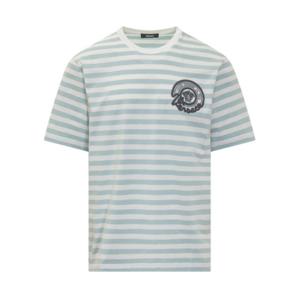 베르사체 반팔 티셔츠 10133021A09873 2WK90 BLUE