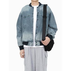 [빌리버스] 남성 데님자켓 블루종 가을 워싱 재킷 BXR038