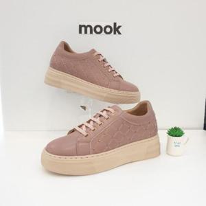 무크 세이브존01 여성 경량 키높이 밴드끈 스니커즈 516-322395AJ-4