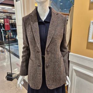 [BCBG] 비씨비지 겨울24 겔트 헤링본 자켓 B4D9J104