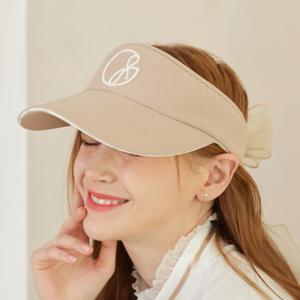 [제이제인] 여성 로고라인 컬러썬캡(Beige) 골프웨어