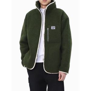 [스콰즈] 남성 데일리 아우터 배색 점퍼 플리스 SML003