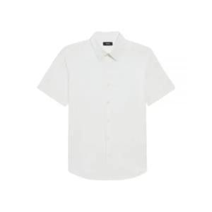 띠어리 반팔 셔츠 N0294514100 WHITE DOM