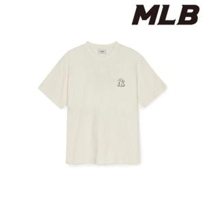 MLB (3ATSQ0251-50CRS) 뉴이어 스네이크 카툰 그래픽 오버핏 반팔 티셔츠