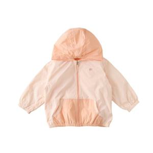 [밍크뮤9] OR)컬러블록윈드브레이크점퍼 (3511411003)