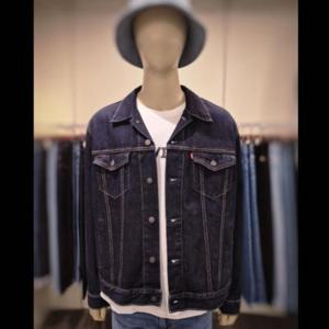 [리바이스]  공용 트러커 데님 자켓 진청 72334-0134