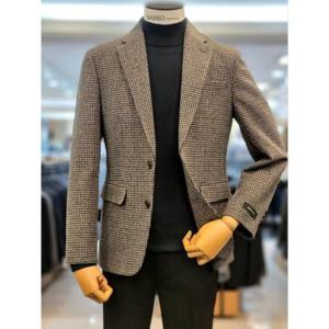 바쏘옴므 세이브존03 바쏘옴므 24FW 가을 겨울 울혼방 캐주얼 자켓 WSAGY3JS19AA