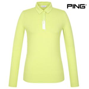 [핑]PING 여성 카라 긴팔 티셔츠 122C1TO951 LM 긴팔티