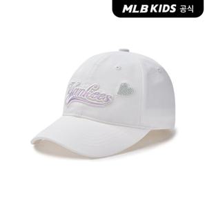 [MLB키즈 공식] 25N 바시티 여아 홀로그램 볼캡 NY (Ivory) 7FCPV155N-50IVS