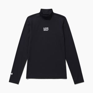 [르꼬끄골프] 여성 골지 하이넥 티셔츠 (GQ122LIL21)