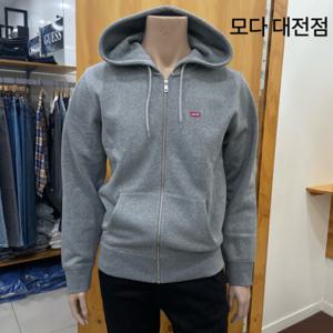 [리바이스]공용 스몰로고 약기모 후드 집업 34259-0000