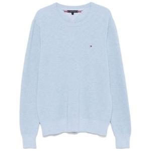 타미힐피거 스웨터 MW0MW36347 DV5 VESSEL BLUE HEATHER