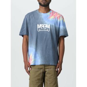 [MSGM] 남성 티셔츠 코튼 3440MM107237090 88 멀티컬러 /6