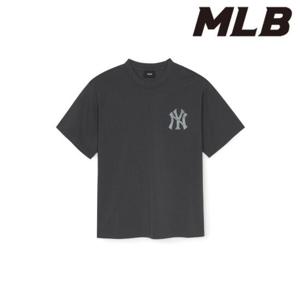 MLB (3ATSM0953-50CGS) 데님라이크 모노그램 빅럭스 오버핏 기능성 반팔 티셔츠