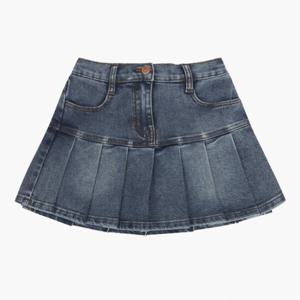 [더데이걸][모다울산]데님 플리츠 스커트 TGWH24W03_1