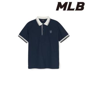MLB (3APQB0253-09NYS) 베이직 카라배색 컴포터블핏 카라 티셔츠