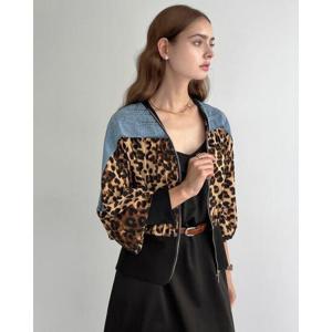 르니앤맥코이 세이브존05 유니크 레어파드 코디 아우터 점퍼 ML10JP404