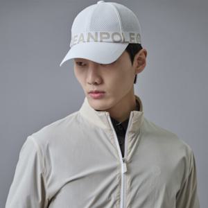 [빈폴골프ACC] (BE538BB061) 남성 폴리스판 메쉬 볼캡 - 화이트