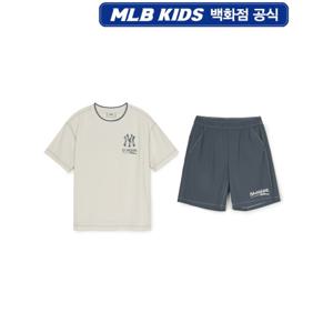 MLB키즈 아웃도어 스트릿 티셔츠세트 (7AS1B015350CRM)