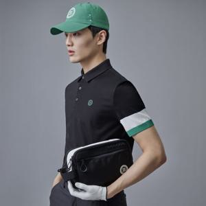 [빈폴골프ACC] (BE52D4B035) 남성 430 클래식 파우치 - 블랙