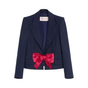 발렌티노 가라바니 자켓 6B0CEI32 98T9QL PROVENCE BLUE