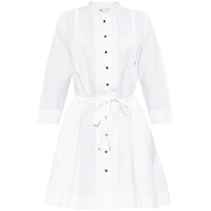 토리버치 미디 원피스 168912 100 White