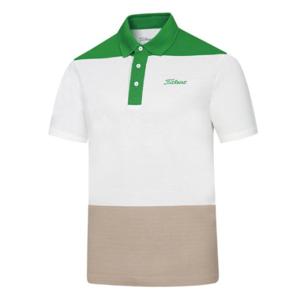 타이틀리스트골프반팔티 CQK TLPMS2218-52 COLOR BLOCK POLO SHIRT