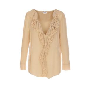 생로랑 블라우스 820973Y3K459520 Beige