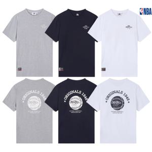 [NBA]N252TS154P GR 남여공용 엔비에이 오리지널스46 루즈핏 반팔티셔츠