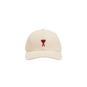 아미 하트 로고 자수 볼 캡 1940977