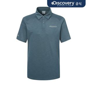 남성 라글란 UV차단 카라티 (NAVY) DMTS6A053-NYS