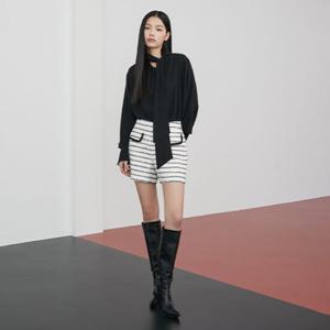 [에고이스트]스트라이프 배색 포인트 숏 팬츠 ER2WQ361