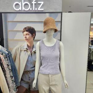 Ab.f.z DP01 골지민소매니트 AFZ2HW40