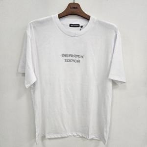 리트머스 HC26 크롬 레터링 반팔티셔츠 LP2TU318 화이트