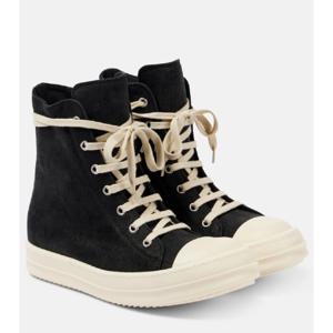 릭오웬스 Sneaks 하이탑 캔버스 스니커즈 P00995141