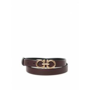 [SALVATORE FERRAGAMO] 여성 벨트 간치니 어저스터블 앤 리버시블 230359780428004 Brown /8
