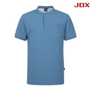 JDX HC08 포켓 포인트 헨리넥 반팔 X2TSV2560(SB)