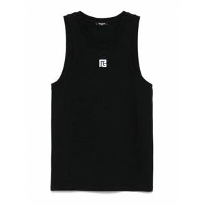 [BALMAIN] 남성 탑 탱크 클래식 EH1EB003BC87EAB 블랙 /8