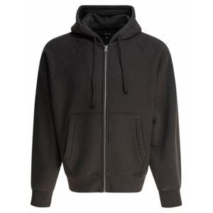 [STUSSY] 남성 라글란 지퍼 후드 118571 0034 워시드 블랙 /3