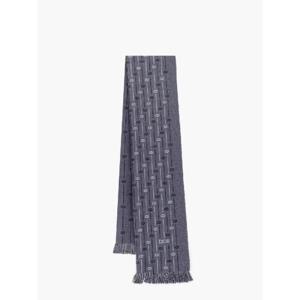 DIOR Wool scarf with all-over cd icon motif 51E0002A1006