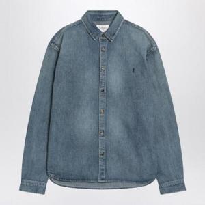 SAINT LAURENT 워시드 마감 카상드르 데님 셔츠 823437Y14MJ/Q_YSL-4248