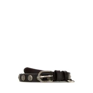 PRADA Chocolate leather belt 1CS1382HIL F0201