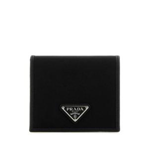 PRADA 블랙 나일론 지갑 2MO0042DMH F0002