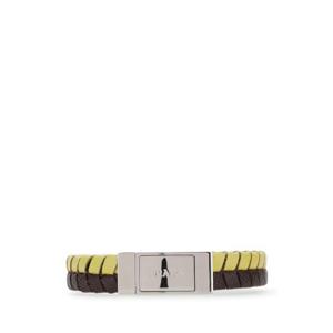 PRADA 투톤 가죽 팔찌 2IB1502E26 F03F6